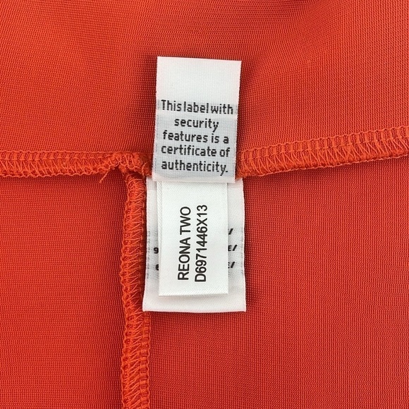 Diane Von Furstenberg DVF Reona Two Tangerine Sheath Dress Size 6 - Picture 10 of 14